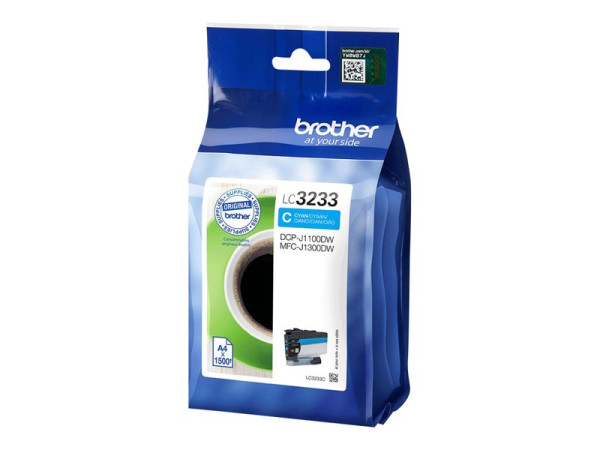 Brother Tinte CY LC3233C Tinte Cyan