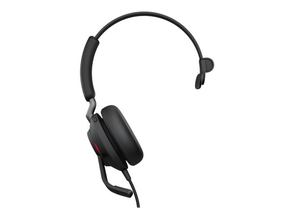 Jabra Evolve2 40 USB-C UC Mono bk schwarz, USB-C, UC