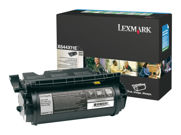 Lexmark X644X11E Tonerkartusche schwarz return program,