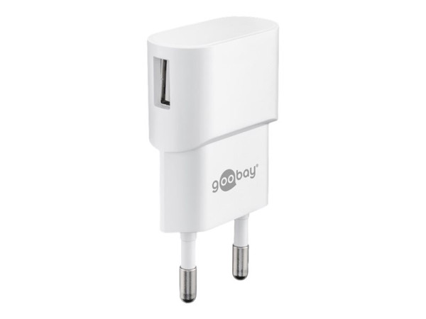 Goobay USB 1Port 5W/1,0A wh | 44948