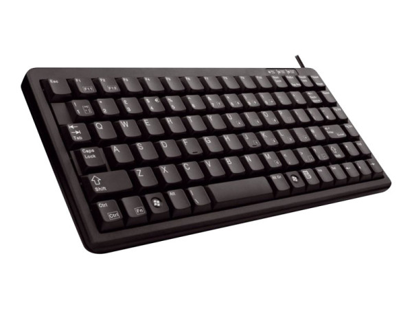 Tastatur Cherry Slim Line G84-4100 schwarz Belgien