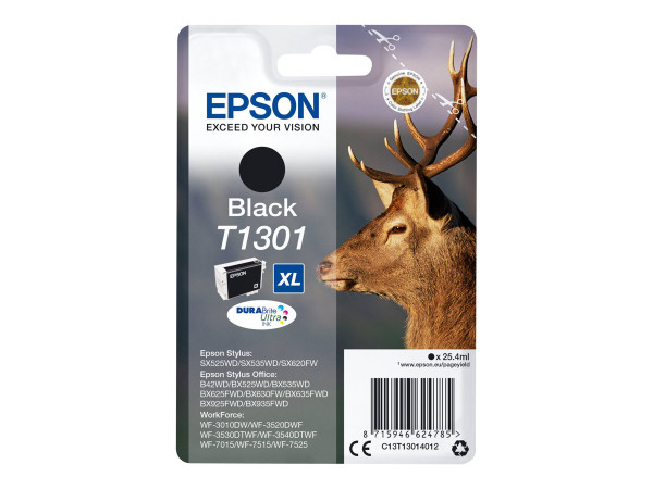 Epson Tinte BK C13T13014012 DURABrite Tinte