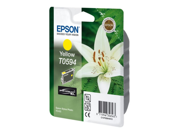 Epson C13T05944010|T0594 Tintenpatrone gelb, 520 Seiten,