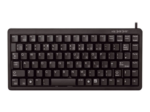Tastatur Cherry Slim Line G84-4100 schwarz