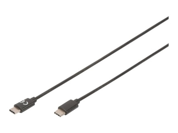 DIGITUS USB Type-C Anschlusskabel, Type-C 3A, 480MB
