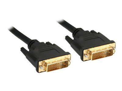 InLine® DVI-D Anschlusskabel Premium, digital 24+1 Stecker