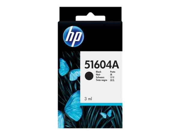 HP 51604A Druckkopfpatrone schwarz für Normalpapier, 500