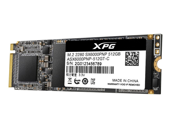 ADATA SSD 512GB XPG SX6000 Pro M.2 PCIe | M.2 2280