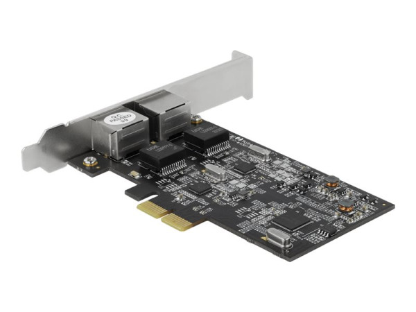 DeLOCK PCIe x2 Karte>2x RJ45 2,5 LAN | 89530