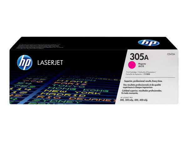 Toner HP 305A (CE413A) magenta (ca. 2600 Seiten)