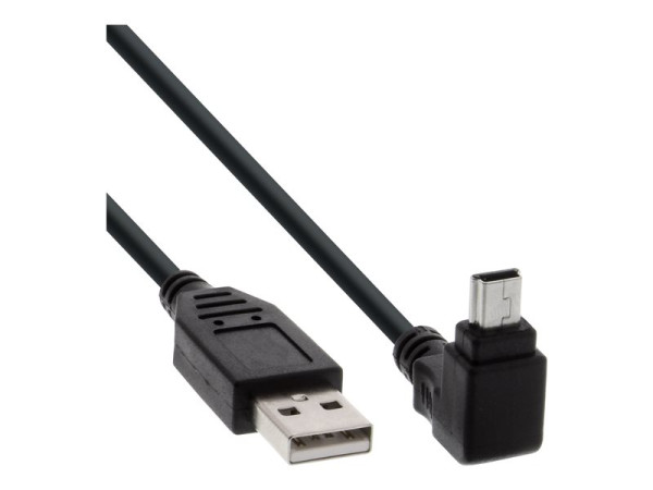 Inline USB 2.0 Mini-Kabel, Stecker A an Mini-B Stecker