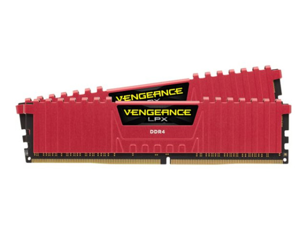 32GB (2x 16GB) Corsair DDR4-2666 CL16 Vengance LPX rot