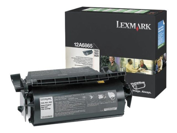 Lexmark 12A6865 Tonerkartusche schwarz return program,