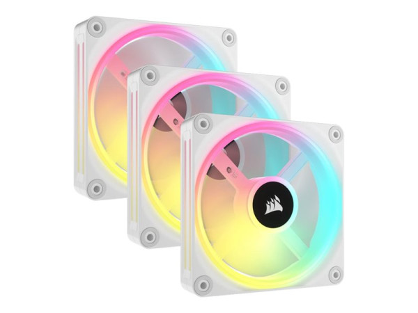 Corsair iCUE LINK QX120 RGB 120-mm-PWM-Lüfter (weiß,