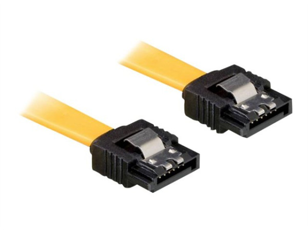 Speichermedien DeLOCK SATA Kabel 10cm gerade/gerade