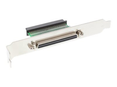 InLineÂ® SCSI III U320 Slotblech, 68pol mini Sub D Buchse /