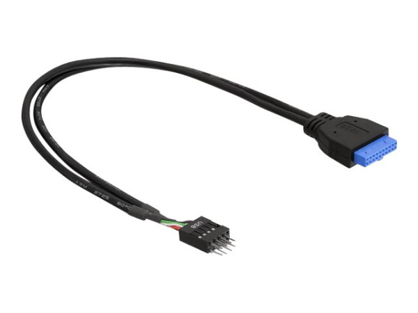 Delock USB 2.0 Pfostenstecker auf USB 3.0 Intern 45cm