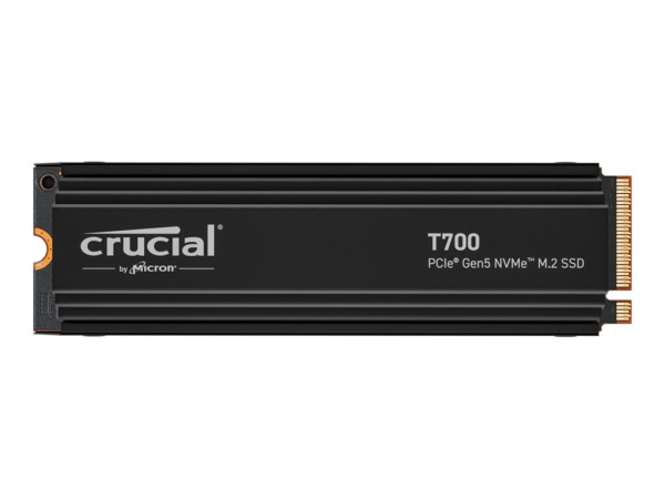 Crucial T700 2 TB (schwarz, PCIe 5.0 x4, NVMe 2.0, M.2