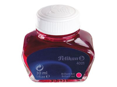 Tinte Pelikan 4001 brillant-rot 30ml