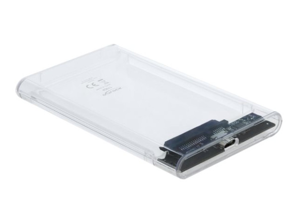 DeLOCK ex.Geh. f. 2.5" SATA HDD/SSD wh | USB 10