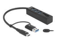 DeLOCK Delock 4P USB 3.2 Gen1+SD/mSD+USB-C/A | 63859 DeLOCK Delock 4P USB 3.2 Gen1+SD/mSD+USB-C/A | 63859