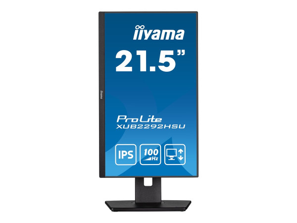 Iiyama ProLite XUB2292HSU-B6 (55 cm (22 Zoll), schwarz