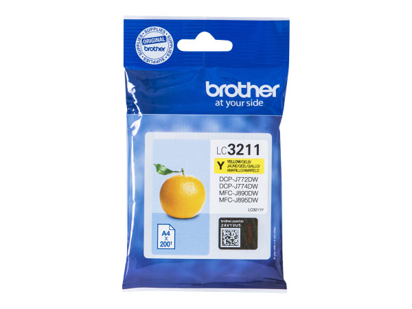 Brother Tinte YE LC-3211Y Tinte