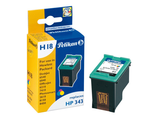 Patrone HP Pelikan C8766EE - HP343 comp. Tricolor H18