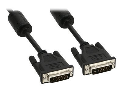 InLine® DVI-D Kabel, digital 24+1 Stecker / Stecker, Dual