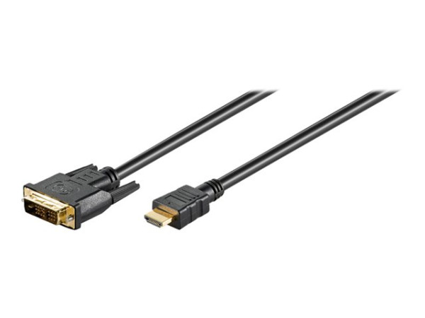 Goobay MMK 630-0150 G 1.5m (HDMI+ DVI) HDMI / DVI-D Kab