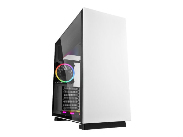 Sharkoon PURE STEEL white RGB ATX weiß, gehärtetes