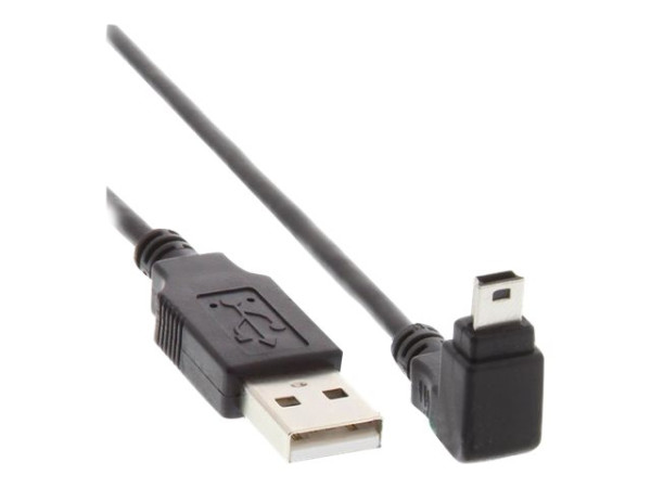 Inline USB 2.0 Mini-Kabel, Stecker A an Mini-B Stecker