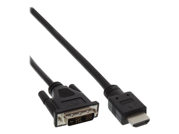 InLine? HDMI-DVI Adapterkabel, HDMI Stecker auf DVI 18+1