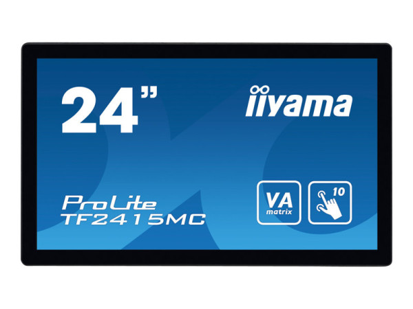 Iiyama 24 T TF2415MC-B2 schwarz, FullHD, Touch, HDMI,