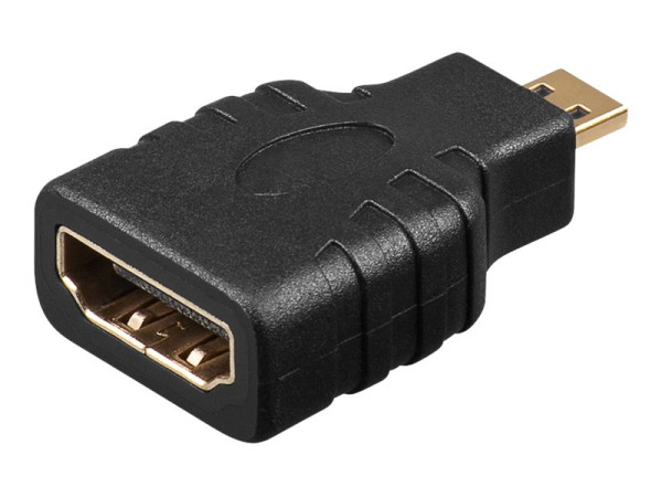 Goobay A 351 G (HDMI+ F/HDMI+ MICRO M) HDMI+-Adapter HDMI+