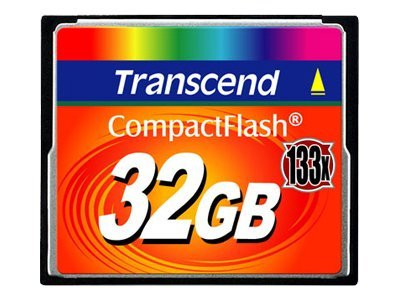 CompactFlash Card 32 GB Transcend 133x TS32GCF133