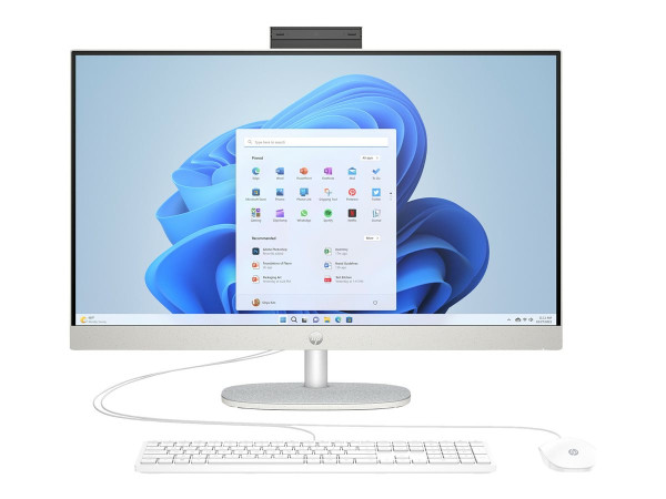 HP All-in-One 27-cr1001ng (weiß, Windows 11 Home 64-Bit)