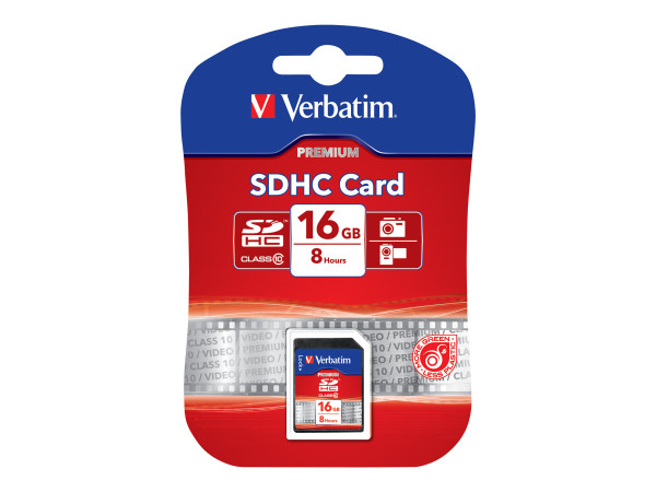 SD Card 16GB Verbatim SDHC class 10