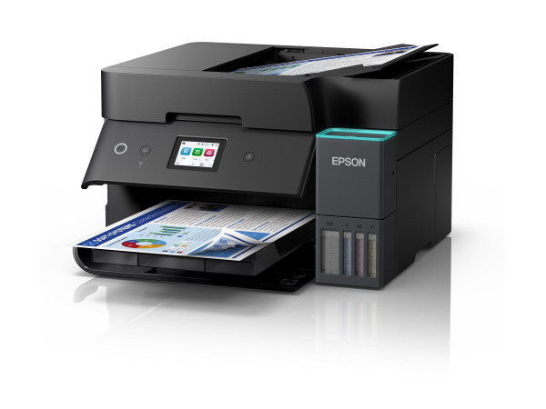 Epson EcoTank ET-4950 (schwarz, Scan, Kopie, Fax, USB, LAN,