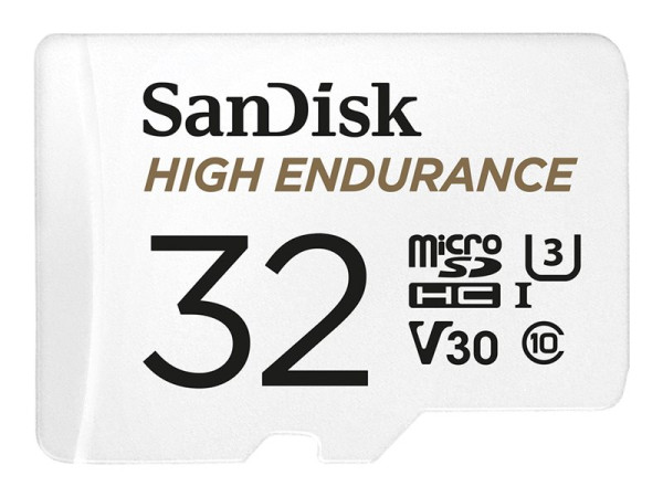 Sandisk microSD 32GB High Endurance SDHC SDK weiß,