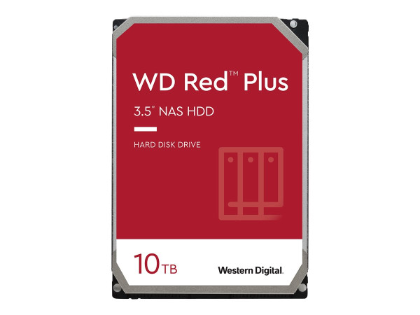 Western Digital WD 10TB WD101EFBX Red Plus 7200 SA3