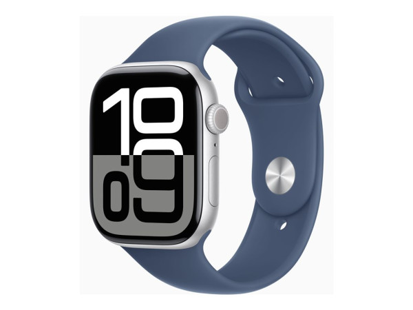 Apple Watch Series 10 (silber, Aluminium, 46 mm,