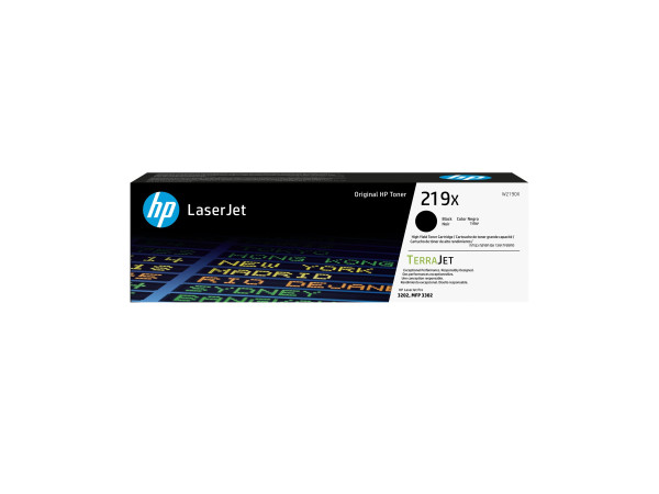 HP Toner schwarz 3.200 S. No.219X ca. 3.200 Seiten