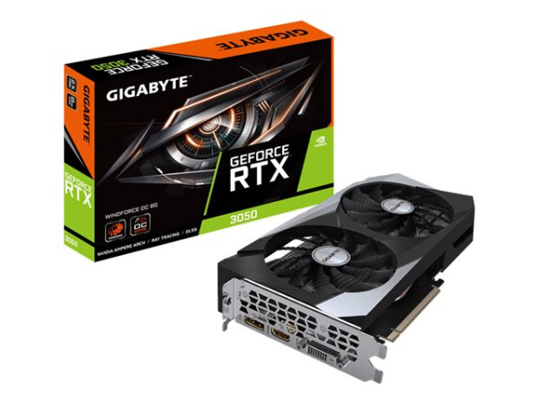 GigaByte 8GB D6 RTX 3050 WF2 OC 8GD