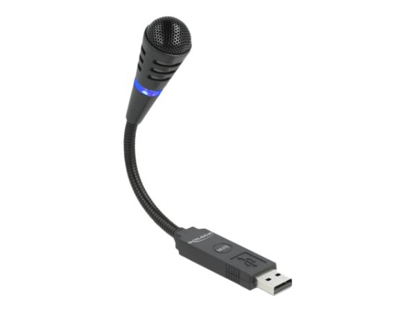 DeLOCK USb Mikro. m. Schwanenh.+Mute Bu. | 66499