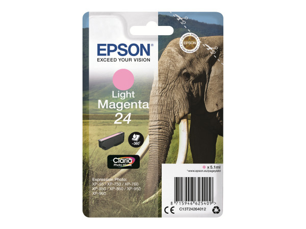 Epson Tinte Light MG C13T24264012 Claria Photo