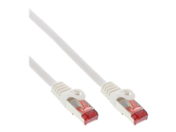 Kabel Patchkabel RJ45 50m CAT6 weiss Inline