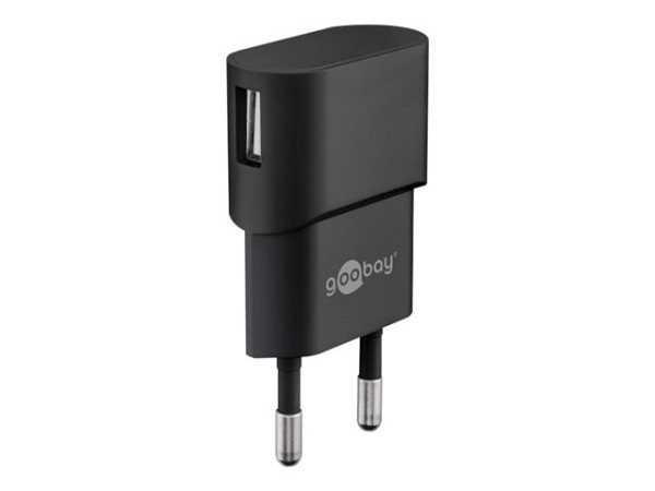 Goobay USB 1Port 5W/1,0A bk | 44947