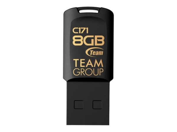 Team Group USB 8GB 20/XXX C171 U2.0 bk TEM