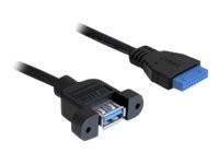 USB Delock USB3.0 Pinheader Bu -> 1xUSB 3.0 A Bu